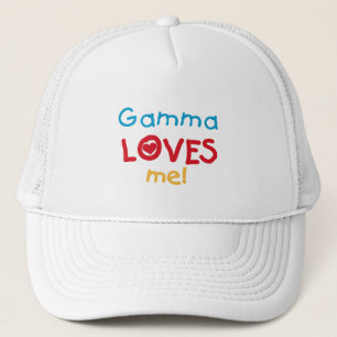 Gamma Loves Me T-shirts and Gifts Trucker Hat
