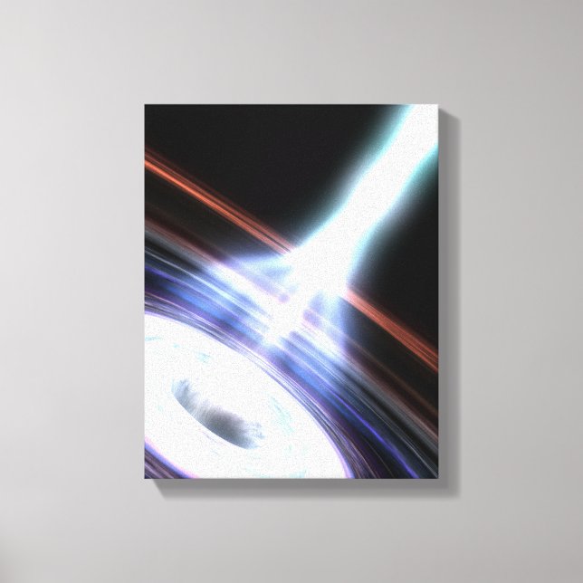 Gamma Rays in Galactic Nuclei 2 Canvas Print (Front)