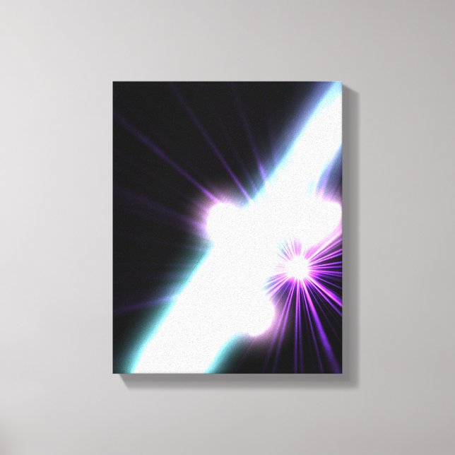 Gamma Rays in Galactic Nuclei 3 Canvas Print (Front)