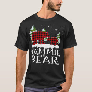 Gammie Bear Family Matching Christmas Pyjamas Red T-Shirt