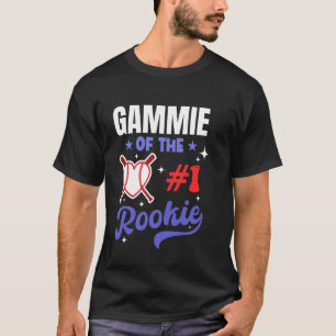 Gammie Of Rookie 1st Baseball Birthday Party Theme T-Shirt