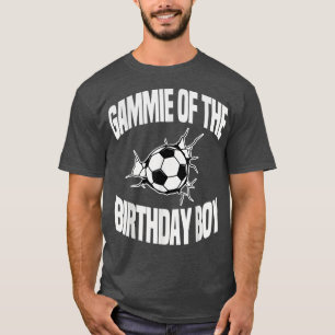 Gammie of the Birthday Boy Soccer Team Bday Party T-Shirt