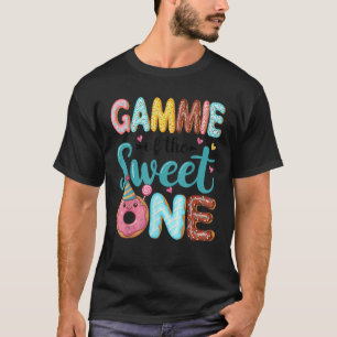 Gammie Of The Sweet One 1st Birthday Girl Doughnut T-Shirt