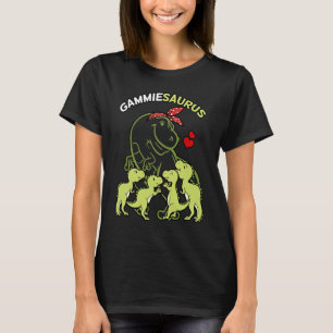 Gammiesaurus Gammie 4 Kids Dinosaur Mother's Day T-Shirt