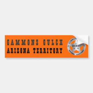Gammons Gulch Movie Set Bumper Sticker