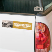 Gammons Gulch Movie Set Bumper Sticker (On Truck)