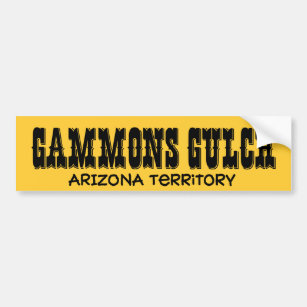 Gammons Gulch Movie Set Bumper Sticker