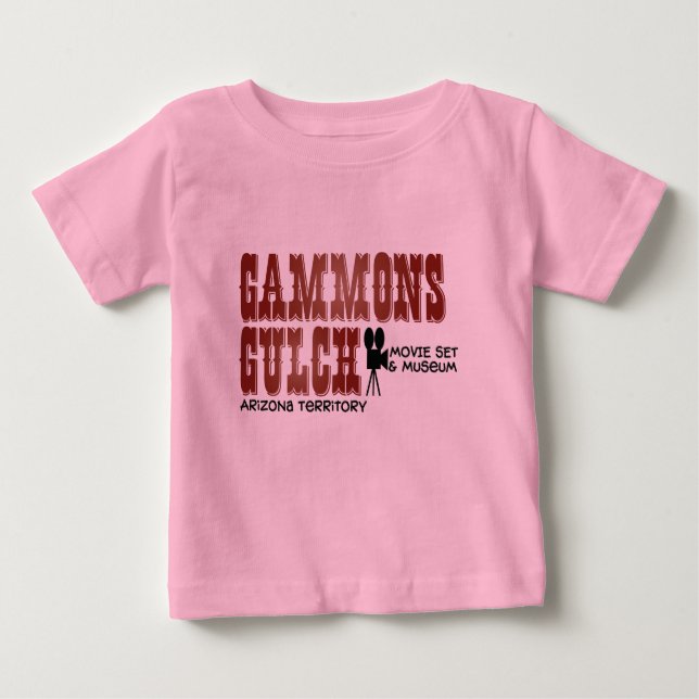 Gammons Gulch Movie Set Infants Tshirt (Front)