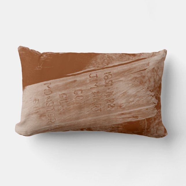 Gammons Gulch Movie Set Souvenir Pillow (Front)