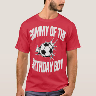 Gammy of the Birthday Boy Soccer Team Bday Party G T-Shirt