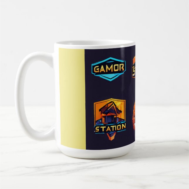 Gamor Station — Powering Game Creation Coffee Mug (Left)