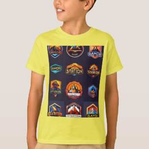 Gamor Station — Powering Game Creation T-Shirt