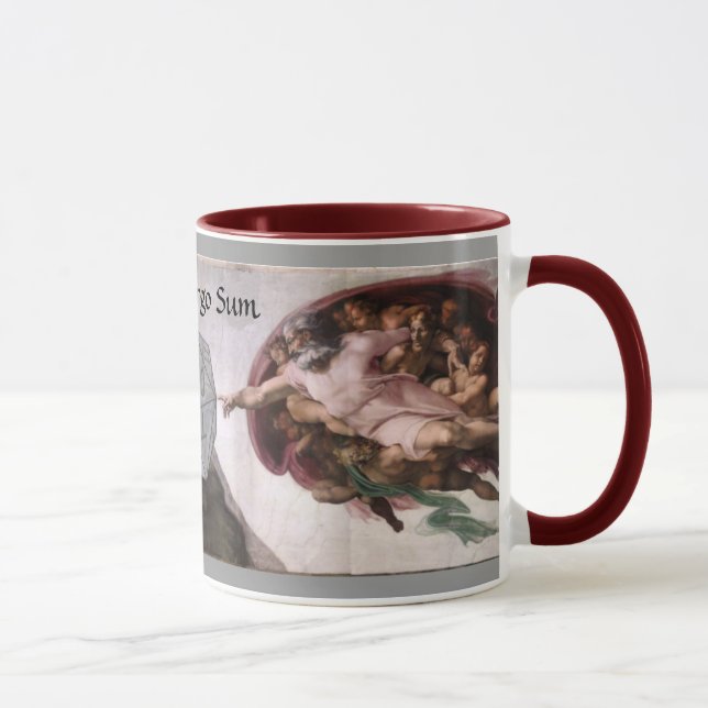 Gamus Ergo Sum Ringer Mug (Right)