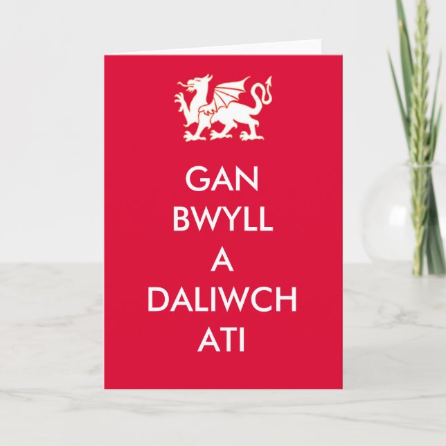 GAN BWYLL A DALIWCH ATI CARD (Front)