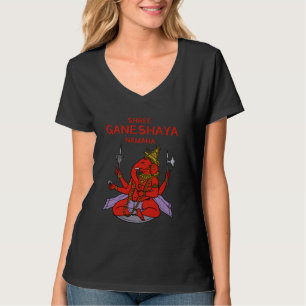 Ganapati, Ganesh, Shree Ganeshaya Namaha Ganeshots T-Shirt