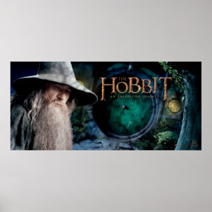 Gandalf at BILBO BAGGIN™'s House Poster