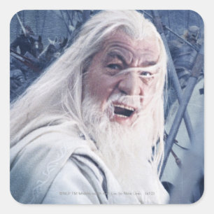 GANDALF™ In Battle Square Sticker