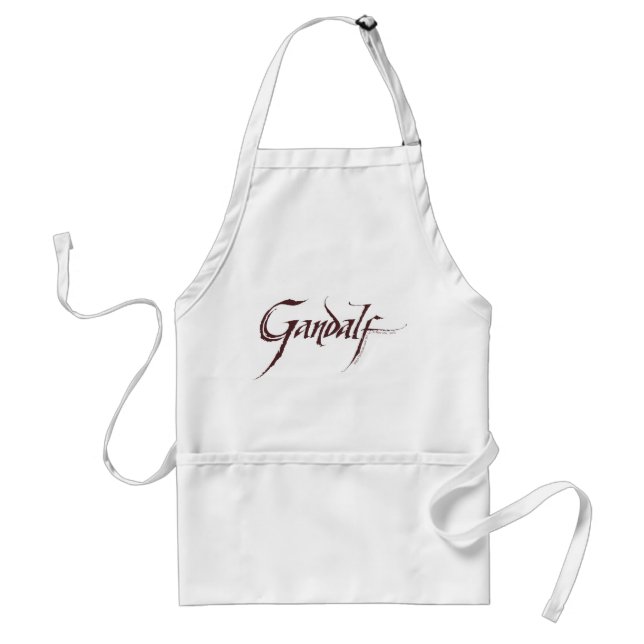 Gandalf Name Solid Standard Apron (Front)
