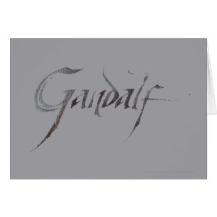 Gandalf Name Textured