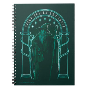 GANDALF™ "Speak Friend And Enter" Doors of Durin Notebook