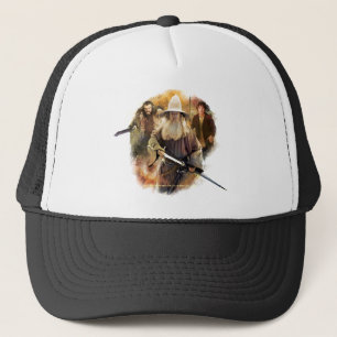 Gandalf, THORIN OAKENSHIELD™, & BILBO BAGGINS™ Trucker Hat