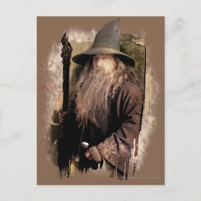 Gandalf With Staff Postcard (Front)