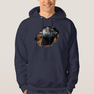 Gandalf With Sword In Battle Hoodie