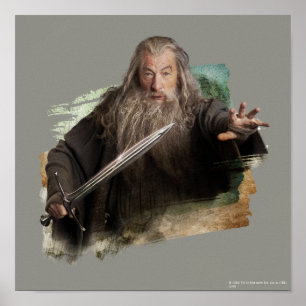 Gandalf With Sword Poster