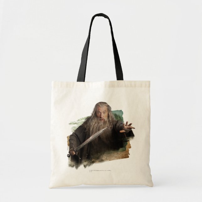 Gandalf With Sword Tote Bag (Front)