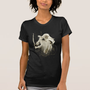 Gandalf with Sword Vector Collage T-Shirt
