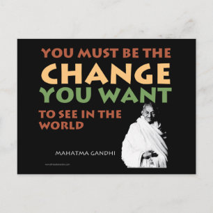 Gandhi Post Card