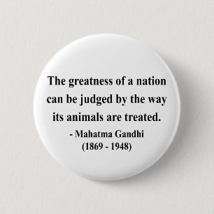 Gandhi Quote 2a 6 Cm Round Badge