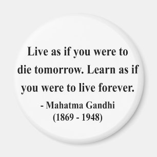 Gandhi Quote 4a Magnet