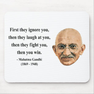 Gandhi Quote 5b Mouse Pad