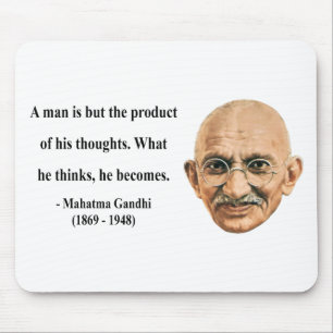 Gandhi Quote 8b Mouse Pad