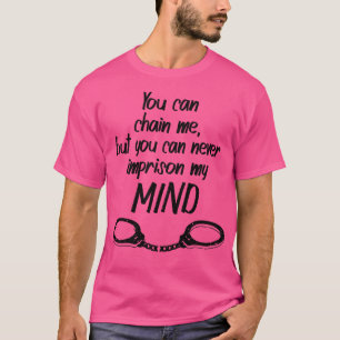 Gandhi Quote Freedom Chains Spirit Inspiration T-Shirt