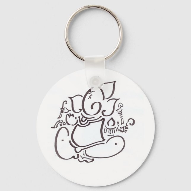 Ganesh_66 Key Ring (Front)