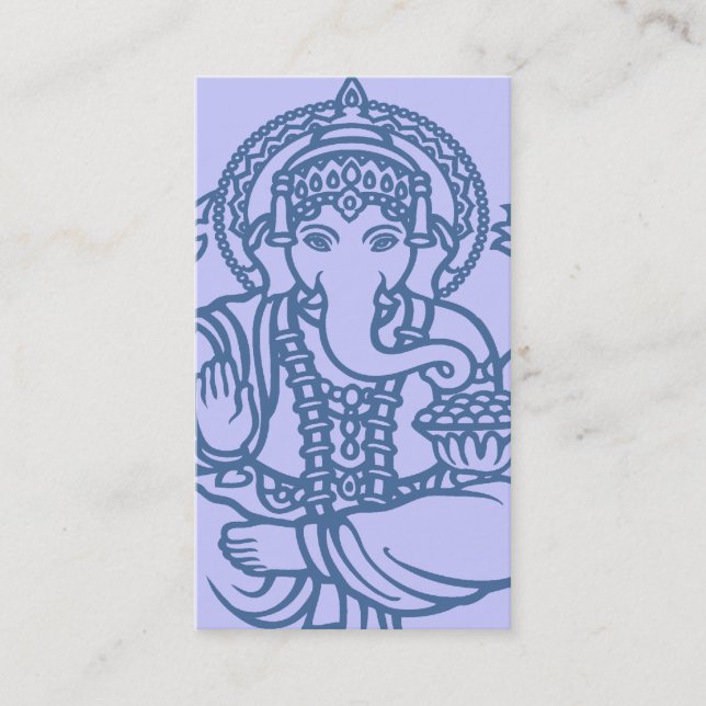 Ganesh Business Card (Front)