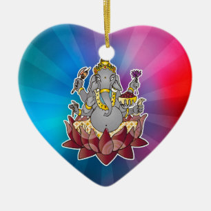 Ganesh Ceramic Tree Decoration
