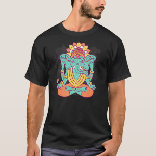 Ganesh Chaturthi Hinduism Prosperity Good Fortune  T-Shirt