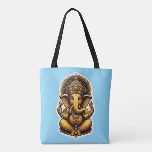 Ganesh / Ganesha Tote bag - images on both sides