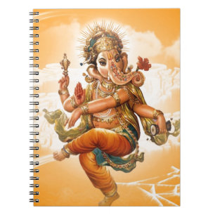 GANESH HINDU GOD SPIRAL NOTEBOOK