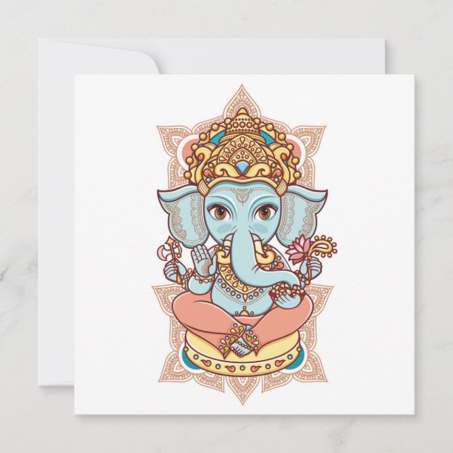 Ganesh Holiday Card (Front)