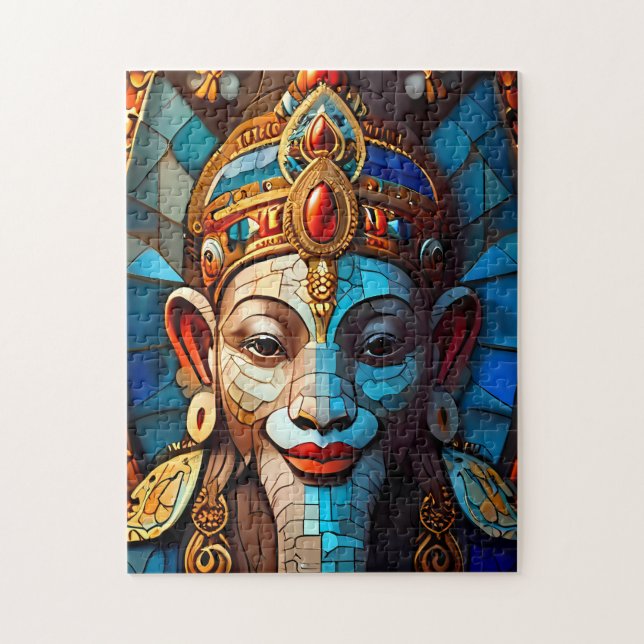 Ganesh Indian God Deity  Jigsaw Puzzle (Vertical)