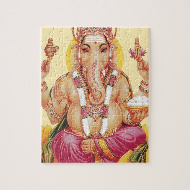 Ganesh Jigsaw Puzzle (Vertical)