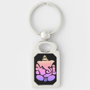 Ganesh Keychain - Hindu God Wealth Success Key