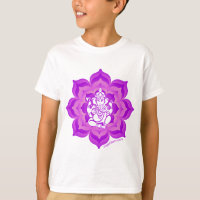Ganesh purple design