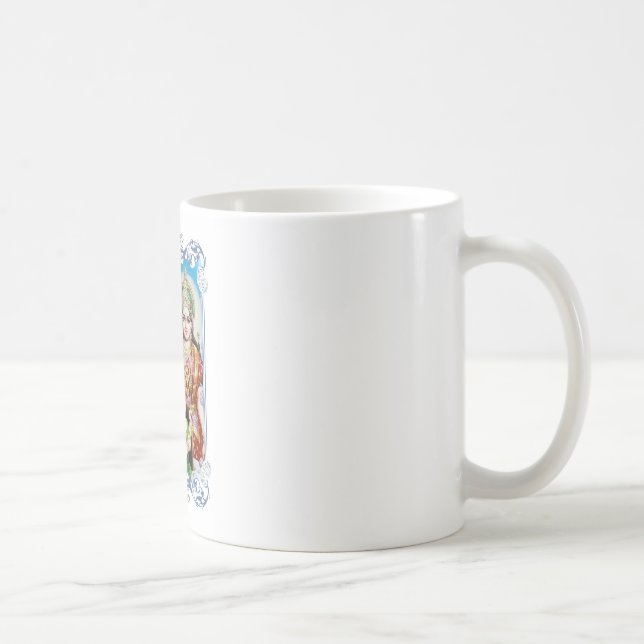 Ganesh, Shiva and Parvati, Lord Ganesha, Durga Coffee Mug (Right)