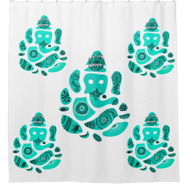 Ganesh Shower Curtain (Front)
