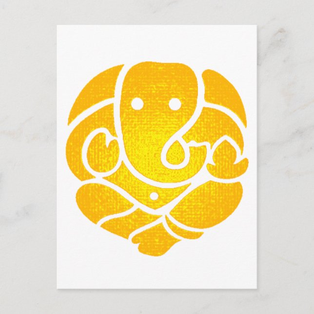 GANESH SUN SHINES POSTCARD (Front)